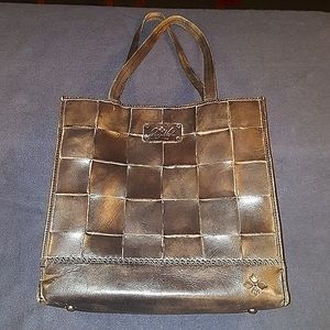 Patricia Nash Woven Leather Tote